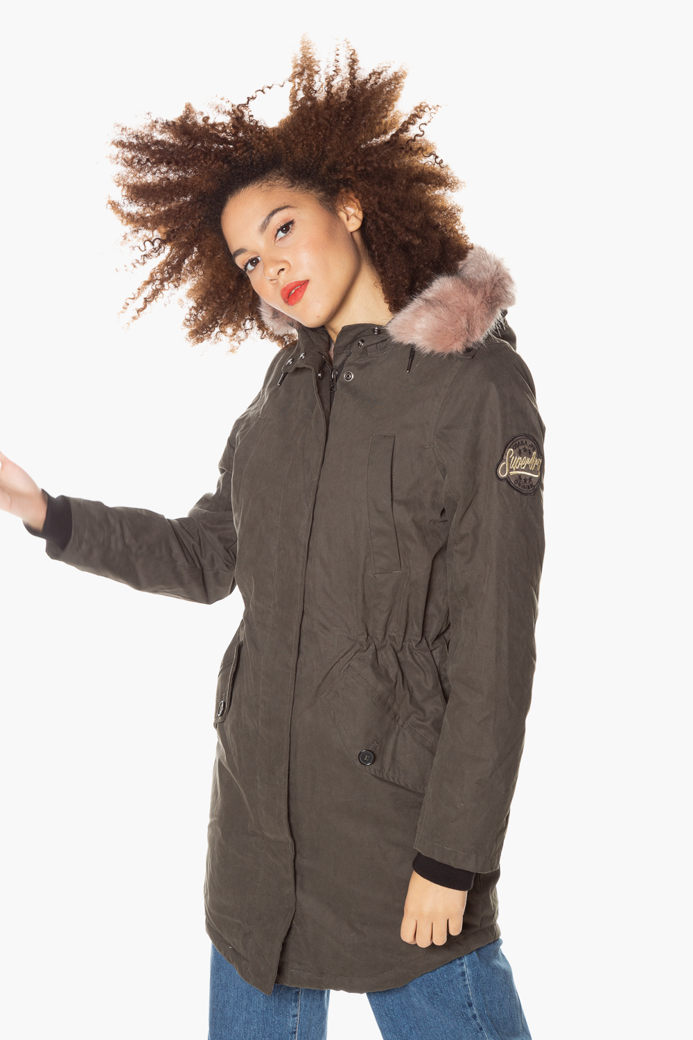 Superdry frankie faux fur 2025 lined parka